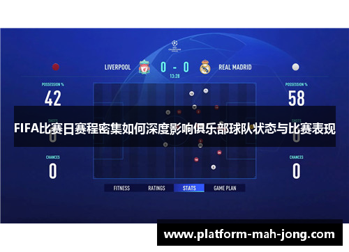 FIFA比赛日赛程密集如何深度影响俱乐部球队状态与比赛表现 FIFA比赛日赛程密集如何深度影响俱乐部球队状态与比赛表现
